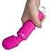 CNHIDEE Back Massager Wand Electric Personal Handheld Cellulite Guasha Massage Therapy Tool kneading Neck Foot Cordless Mini Waterproof Multi Speed 20X Rechargeable Silicone Therapeutic