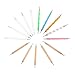 Muhuyi 15 Pcs Embossing Stylus Set Dotting Tools Set, Ball Styluses Dotting Tool Set for Embossing Pattern Clay Sculpting Mandala Rock Painting,Nail Art