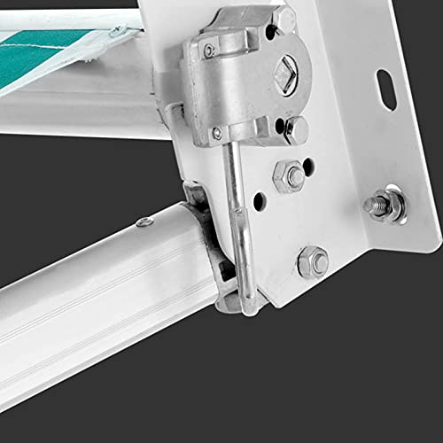 DNNAL Einziehbare Baldachin-Markise, wasserdichte Markise Sunshade Shelter mit manueller Kurbelgriff für Haustür… – Bild 6