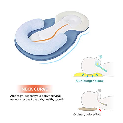 Unisex Infant Support Newborn Lounger Pillow Comfort Newborn Baby Nest