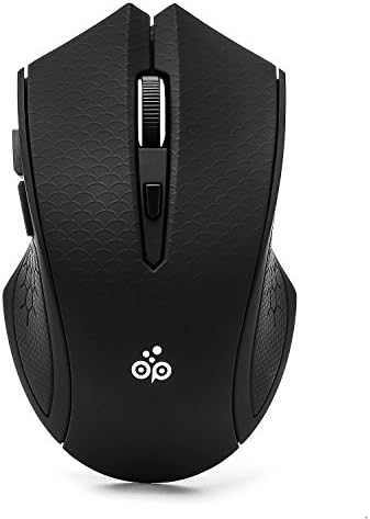 Wireless Mouse, Zamplex Noiseless and Silent Click with 2.4G Optical Mouse 3 Adjustable DPI Levels with USB Receiver [video game]