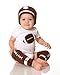 juDanzy Christmas and Halloween baby and toddler Leg Warmers for Girls and Boys (One Size, Football)