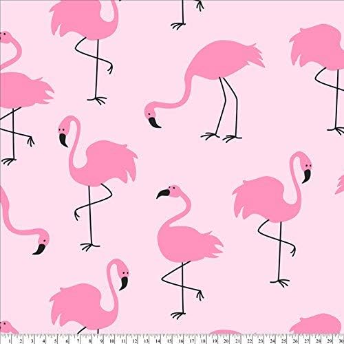 Flamingos Fleece Throw Blanket with Finished Edges