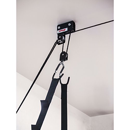 Extreme Max 3004.0204 Kayak/Canoe/Bike/Ladder Hoist & Lift for Storage in Shop or Garage - 120 lb. Capacity,Black - Image 4
