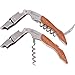 Wine Opener & Waiters Corkscrew (Rosewood) by Bar Brat ™ / Stronger Than Other Wine Openers & Corkscrews/Only Corkscrew You'll Ever Use/Wine Foil Cutter included