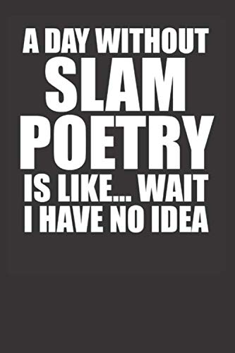 Slam Poetry 120 Page Notebook Lined Journal for Lovers of Slam Poetry