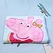 FairyShe Baby Fleece Blanket Cartoon Print Fuzzy Blanket Plush Crib Sheet,39