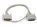 Monoprice 3-Feet DB25 M/M Molded Cable (101582) White