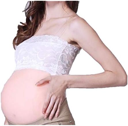 2000g 5-7 Month Silicone Pregnancy Belly Artificial Stomach Crossdresser Fake Baby Bump Tummy Fake Belly Nude Pregnant Bump
