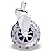 Workablez Office Chair Casters - Set of 5 Replacement Polyurethane Caster Wheels for Desk Chairs - 3” Size
