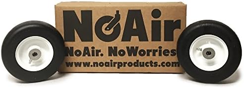 (2) Walker Flat Free Tire Assemblies 8x3.00-4 Replaces 8715-3, 5715-3, 5715-4, 4218