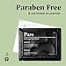 Pare Activated Charcoal Eye Mask with Hyaluronic Acid for Depuffing Eyes and Dark Circles, Hydrating and Anti Wrinkle Eye Patches Six Pairs