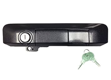 Pop /& Lock PL5509 Magnetic Gray Metallic Manual Tailgate Lock for Toyota Tacoma Standard Lock
