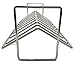 Aura outdoor products Stainless Steel Rib and Roasting Rack for Big Green Egg, Kamado Joe, Vision, Grill Dome, Primo, and All Indoor ovens