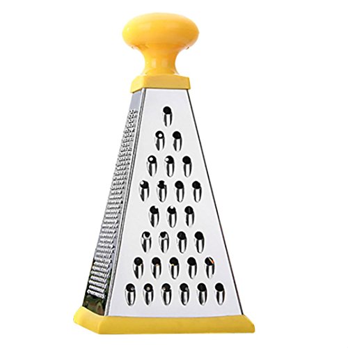 Click Here to See More Images Nesix Vegetable Chopper - 9 Inch Six - Sided Multi - Functional Planing Vegetable Slicer Planing Machine, Vegetable Dicer Food Chopper Dicers Pro Vegetable Cutter (23X10.8cm, Yellow)