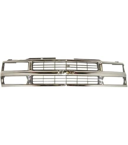 APS Stainless Steel Billet Grille For 1973-80 Chevy C/K Pickup, Suburban, Blazer - Polished 8x6 Horizontal - Direct Fit