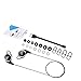 Bluetooth Headphones Wireless Sport Stereo In-Ear Noise Cancelling Sweat proof Headset with APT-X/Mic for iPhone 6s Plus Samsung Galaxy S6 S5 and Android Phones by Wasserstein