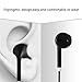 Apple Earbuds/Headphones/Earphones/EarPods, XUYAO Headsets With Mic & Remote, Stereo Sound Noise Isolation Earbuds for iPhone 6S/6Plus/5S/4S iPod iPad IOS Android Samsung S7/S6 Note 1/2/3 MP3/4/5