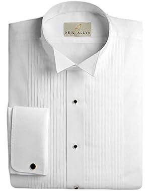 Men's Tuxedo Shirt 100% Cotton 1/4