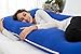 Meiz Pregnancy Pillow - U Shaped - Body Pillow for Pregnant Women and Back Pain Relief - Pregnancy Pillow with Cooling Jersey Cover (Navy Blue)