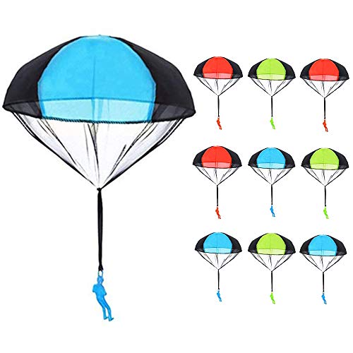 AHIROT Rocket Launcher with 3 Foam Rocket for Stomping, 6pcs Parachute