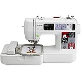 Brother PE540D 4x4 Embroidery Machine with 70 Built-in Decorative Designs, 35 Disney Designs, 5 Fonts