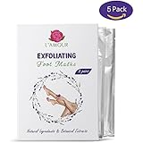 5 Pairs of Exfoliating Foot Peeling Masks | Peels Away Dead Skin &amp; Removes Calluses for Baby Soft Feet | Premium Quality | By L'AMOUR