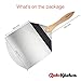 Stainless Steel Pizza Peel With Wooden And Folding Handle In 27.5