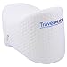 TravelWedge® Knee Pillow Memory Foam Pain Relief for Sciatic Nerve Leg Back Pregnancy Discomfort Includes Soft Breathable Washable Cover