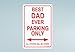 Dad Sign Gifts Best Dad Ever Parking Sign Metal Decorative Sign Home Decor Man Cave Novelty Sign