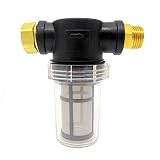 LOVHO Sediment Filter Attachment Garden Hose Pressure Washer Outdoor Gardening Inlet Water (100 Mesh Screen)