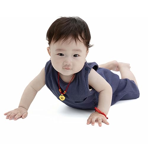 Baby Onesie 0-3 Months Sleeveless Button Romper Bodysuit Outfits Clothes for Infants Navy Onesie