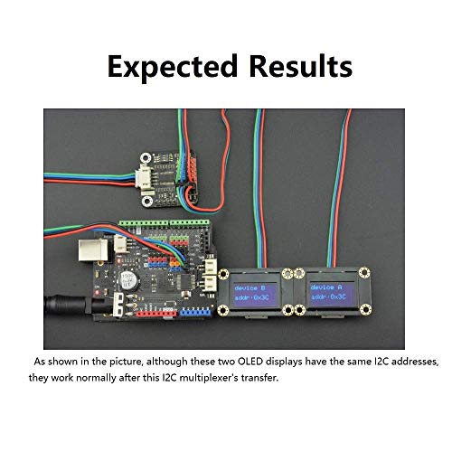 Gravity: 12C Digital 1-to-8 I2C 8 Channel Multiplexer Breakout Module for Arduino Raspberry Pi and Micro:bit - Thumbnail 6