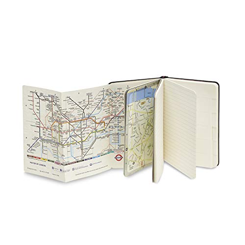 Moleskine Journey City Notebook, London, Hard Cover, Pocket (3.5" X 5.5