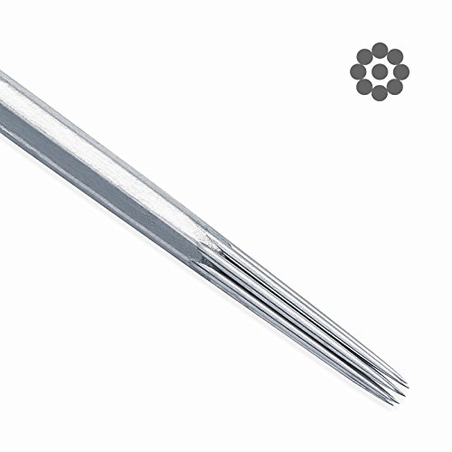 ACE Needles 50 Mixed Assorted Tattoo Needles 6 Sizes - Round Liner 1 3 5 7 9 11 RL