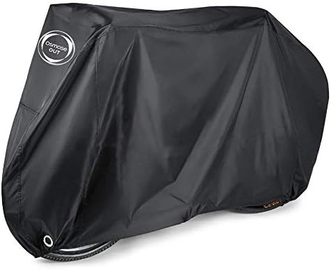 FROREAN Dragon Glass Bike Cover - Waterproof Heavy Duty Material Protects Your Bicycle from Wind & Sun Damage - Extra Large Size Fits All Bikes - Fits to Your Wheels - Holes for Bike Locks