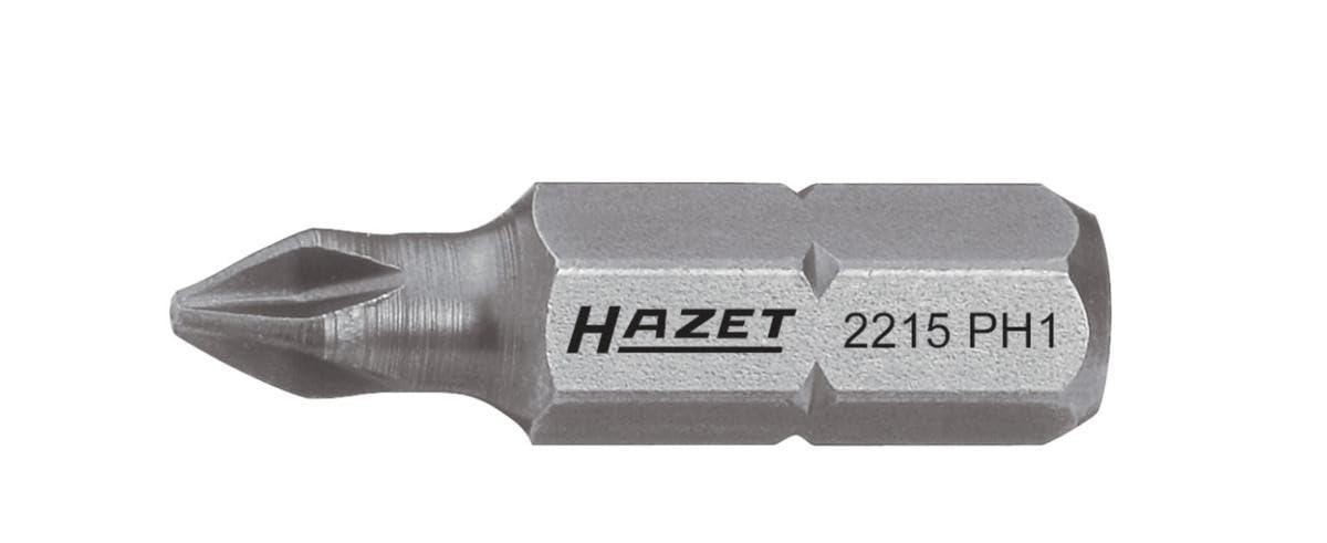 HAZET 2215-PH3 25 mm Cross Recess Profile PH Bit - Multi-Colour