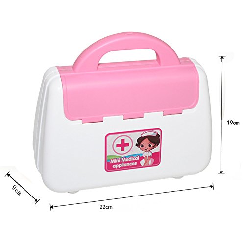 E Support™ Pretend Play Doctor Toys Simulation Medicine Medical Kit Kids Baby Children's Favorite Toys Stethoscope Syringe Scalpel - Thumbnail 3