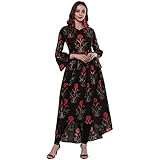 Indian Virasat Kurtis Ethnic Women Kurta Kurti Tunic Multicolouredl Print Top Dress New Casual Wear