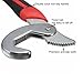 Vrcoco Adjustable Wrench Multi-function Universal Snap'N Grip 0.4-1.5 inches Quick Spanner Set, 2Pcs