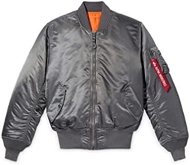 Amazon.com: Alpha Industries Men's MA-1 Flight Jacket - Black