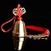 FIANUP Chinese Feng Shui Bell with 5 Coins for Wealth and Healthy Good Luck Car Home Hanging Pendant Wind Chime