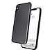 Caudabe Veil XT iPhone Xs Ultra Thin Case with Micro-Etched Matte Texture for iPhone Xs (Stealth Black)