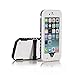 Iphone 6 Plus Waterproof Case, Caka Full-Body Underwater Waterproof Shockproof Dirtproof Durable Full Sealed Protection Case Cover With Kickstand For Apple Iphone 6 Plus 5.5 Inch Case (White)