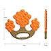 Apple Tree Silicone Teether - Orange