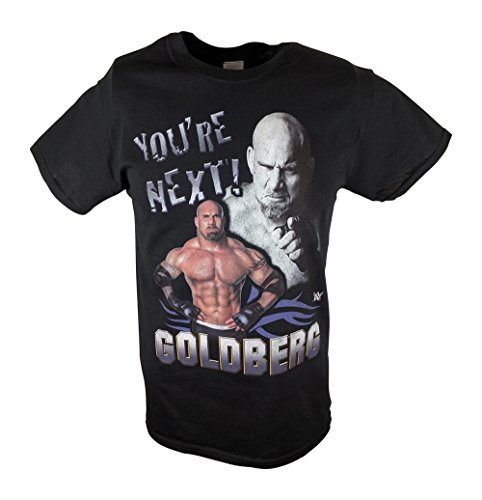 Bill Goldberg You're Next Pose WWE Mens T-shirt-M