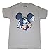Disney Goofy Peeking Adult Fashion Top T Shirt - Khaki