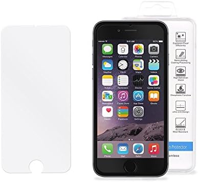 iPhone Screen Protector, 4 SETS, Tempered Glass Screen Protector (iPhone 8, 7, 6)