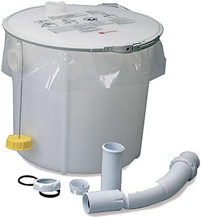 Decanter Bowl for Sink, Avoid Clogging The Pipes with Dirty Water and Loaded with Plaster, filings, mud.