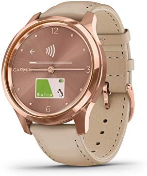 GARMIN Vivomove Luxe Wristwatch, Wristwatch, Activity Meter, Waterproof, Genuine Japanese Product, Unisex